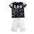 Conjunto Camiseta em malha estampada e Bermuda sarja - TOM QUEST