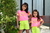 Conjunto Blusa em meia malha e tela e shorts em Sarja com brilho - LE PETIT - comprar online