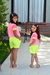Conjunto Blusa em meia malha e tela e shorts em Sarja com brilho - LE PETIT - Coisas de Laurinha