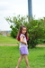 Short saia sarja com bolsinho - INFANTI - comprar online