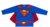 Camiseta manga longa com capa e estampa Superman - KAMYLUS