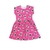 Vestido Rosa estampa Urso - BRANDILI