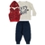 Conjunto Camiseta, Colete e Calça Masculina Primeiros Passos - ELIAN