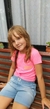 Conjunto Blusa em malha Canelada e Shorts em moletom Jeans - LE PETIT - Coisas de Laurinha