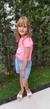 Conjunto Blusa em malha Canelada e Shorts em moletom Jeans - LE PETIT - loja online