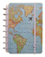 Caderno Inteligente Grande By Gocase Mapa Mundi - comprar online