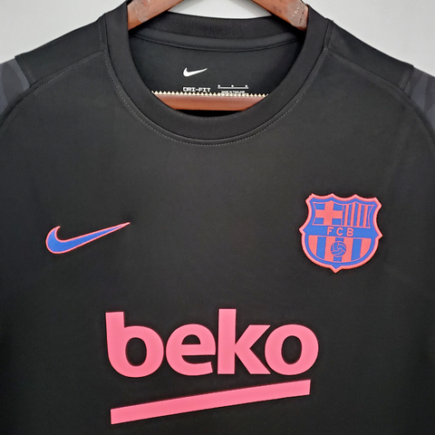 camisa barcelona preta masculina