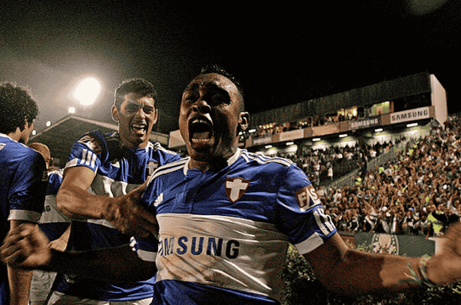 Camisa Palmeiras III Retr&ocirc; 2009 Torcedor Adidas Masculina - Azul