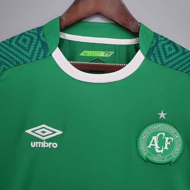 camisa da chapecoense verde