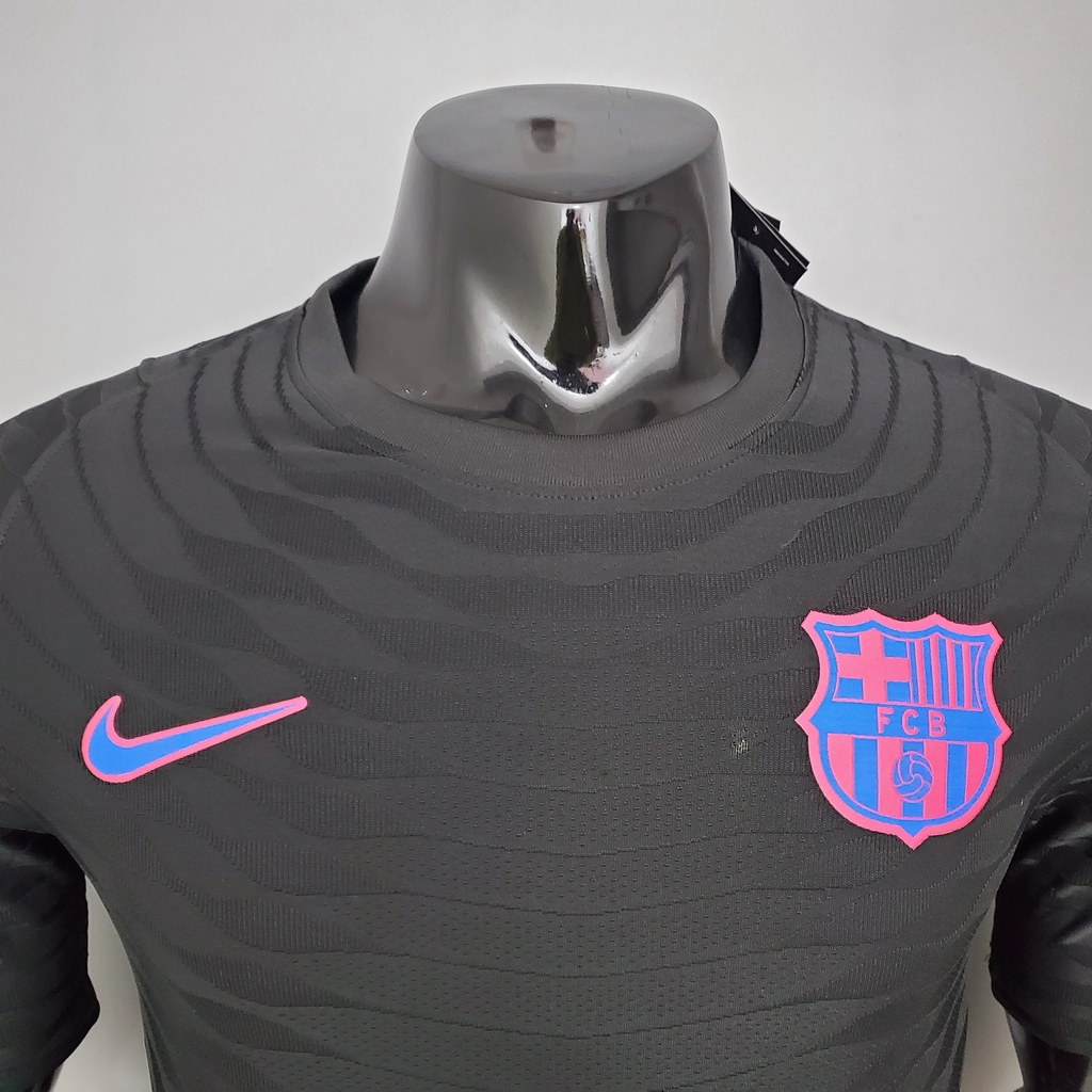 camisa barcelona preta masculina