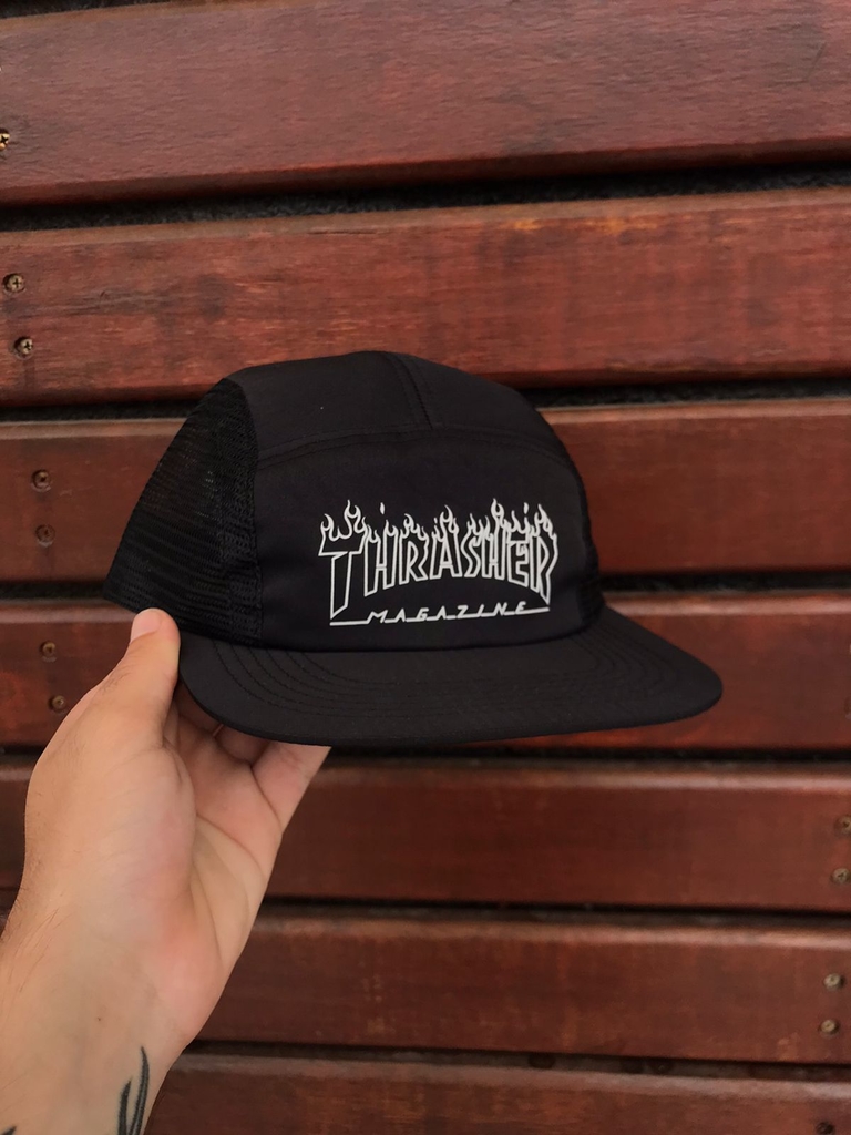 bone five panel thrasher