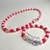 Conjunto Colar + Pulseira Infantil Miçangas Atacado