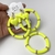 Conjunto Pulseira + Brinco Acrilico - Fabrica de Acessórios