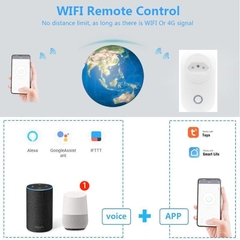web Central Wi fi tomada inteligente tomada de controle remoto sem fio na internet