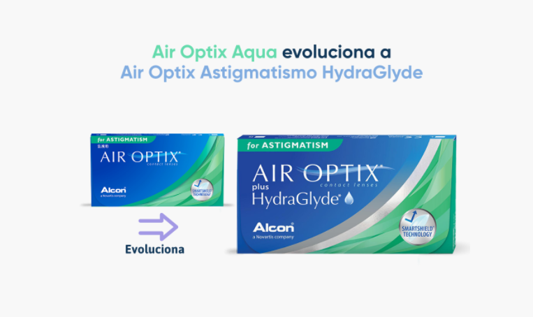 AIR OPTIX AQUA Astigmatismo - Comprar en Óptica Andina