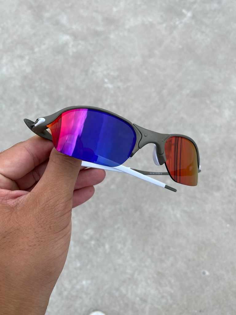 Oculos Oakley Thump Juliet xmetal Preta + 2 lentes em Promoção na