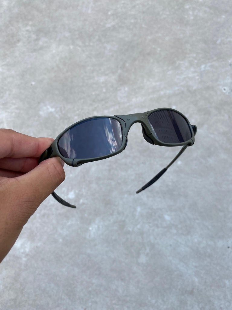Oculos Oakley Thump Juliet xmetal Preta + 2 lentes em Promoção na