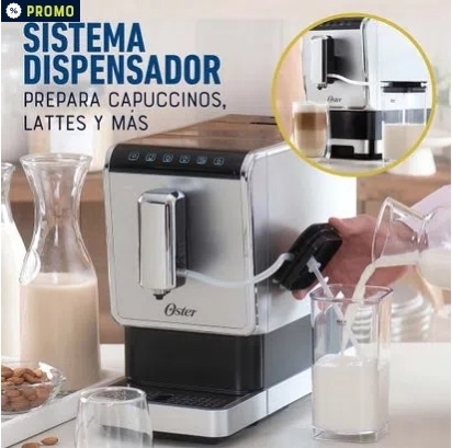 OSTER Superautomática Expresso con Molinillo Integrado EM8100 - 20 Bares