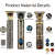 Electric Hair Clippers Electric Hair Clippers Electric Shavers Rechargeable Retr - loja online