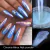 Colorful Aurora Mirror Effect Nail Powder Fairy Fine Mermaid Pigment Shimmer Rub - loja online