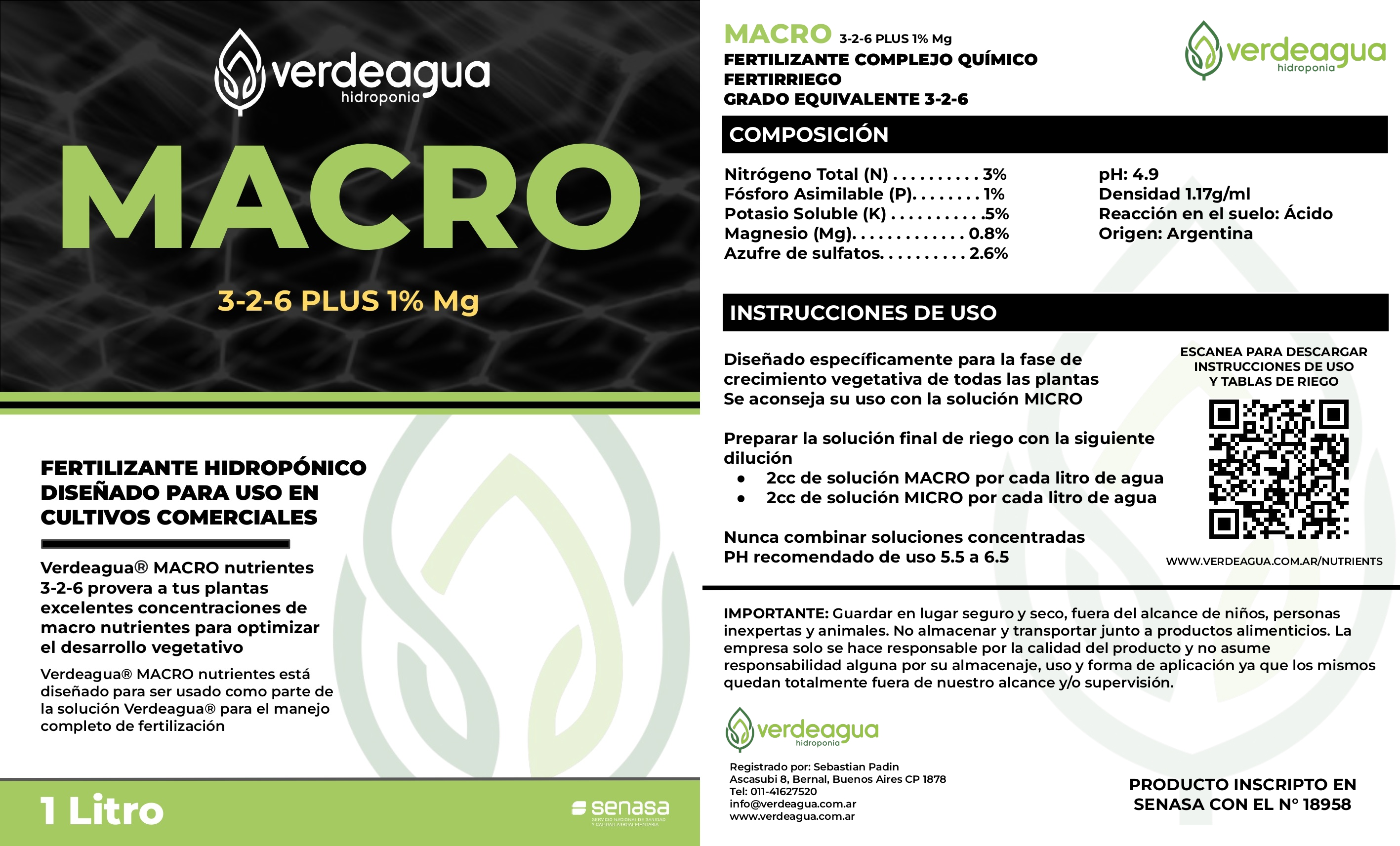 Macro Nutrientes Verdeagua