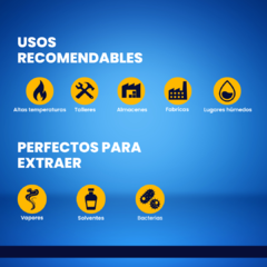 EXTRACTOR ATMOSFÉRICO FABRICADO EN ALUMINIO - Ventiladores Industriales FERCA