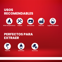 EXTRACTOR TUBO AXIAL ACOPLAMIENTO DIRECTO - Ventiladores Industriales FERCA