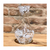 Decanter Glass 9.50 Lts Golden Blue