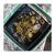 BANDEJA DE SERVIR CHICA GOLDEN BLUE - comprar online