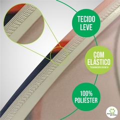 Trio Capa Cilindro + Painel Redondo Preto Girassol - loja online
