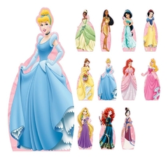 Super Kit Princesas Disney Decoração Displays + Painel na internet
