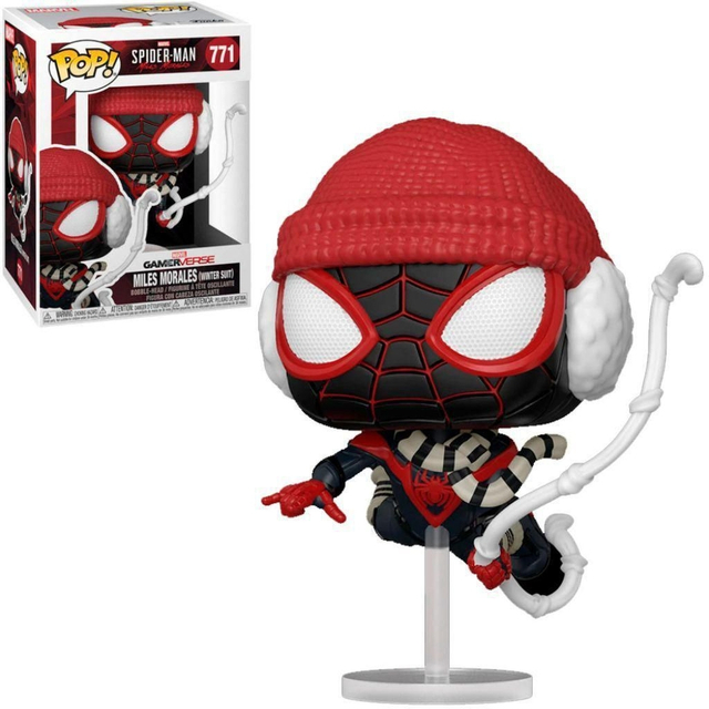 Boneco Funko Miles Morales #775 - Spider Man Miles Morales