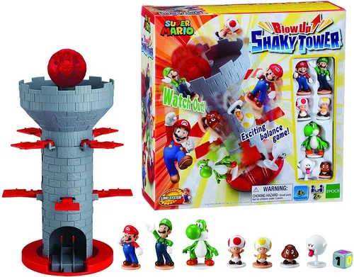 Jogo Super Mario - Blow Up - Shaky Tower - Epoch - superlegalbrinquedos