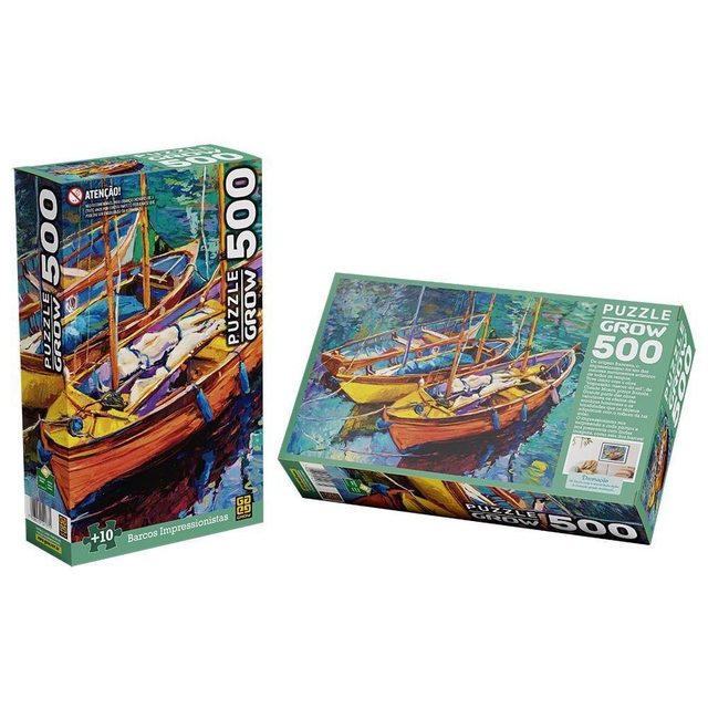 Pet na Gondola - Quebra-Cabeça 1500 peças - Grow