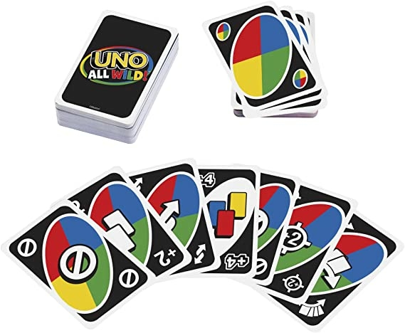 Uno! Jogo de cartas All Wild - Mattel