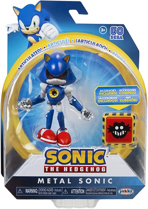 Bonecos Sonic The Hedgehog F00662 - Sonic com Prancha de Snowboard