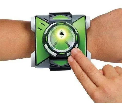 Ben 10 Relogio - Omnitrix Omni-Strike 10 Aliens Com Luz E Som