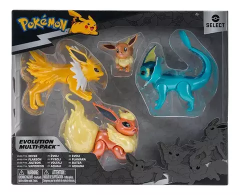 Pokemon Conjunto com 8 Figuras - Bumerang Brinquedos