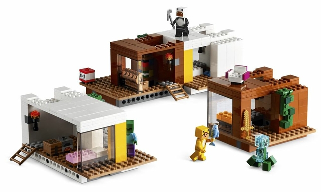 Lego Minecraft Casa Na Arvore Da Selva