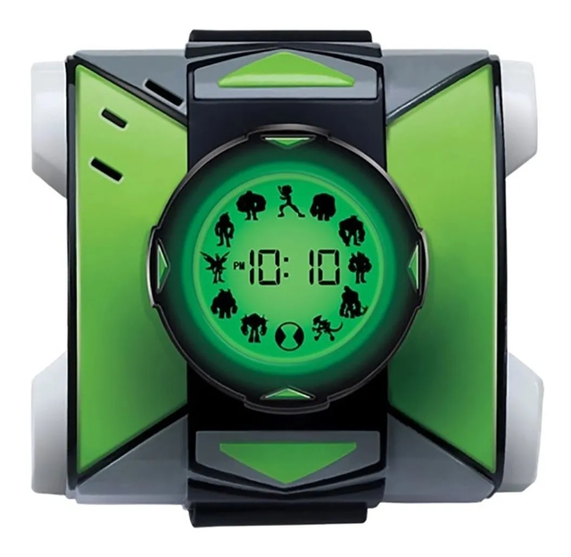 Ben 10 Relogio - Omnitrix Omni-Strike 10 Aliens Com Luz E Som