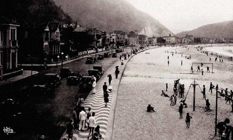 O Calçadão de Ipanema