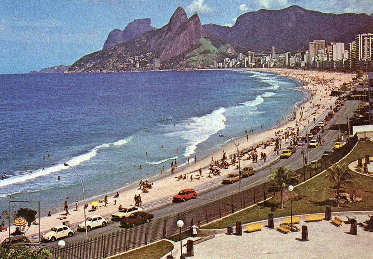 O Calçadão de Ipanema