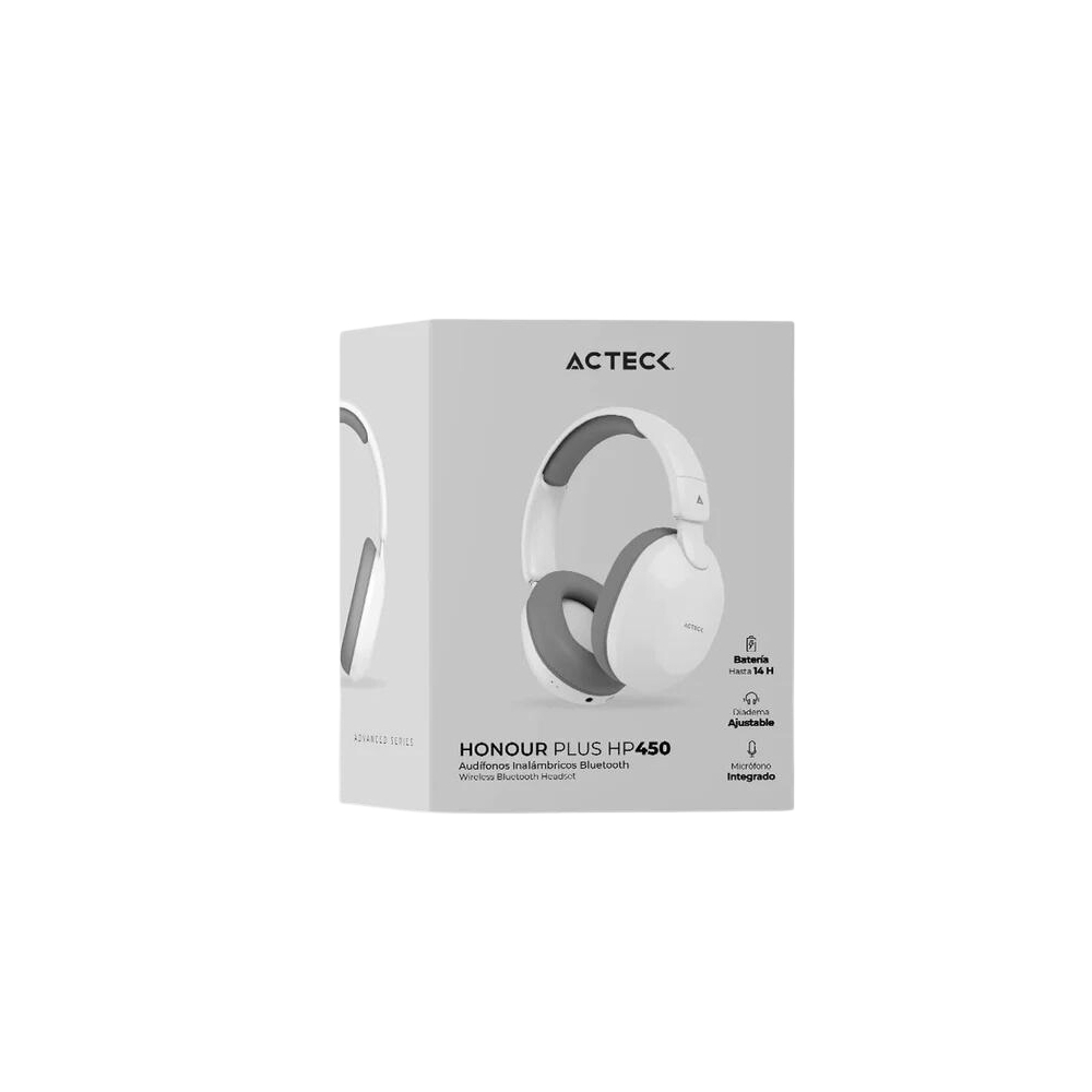 Audifonos over discount ear acteck bluetooth