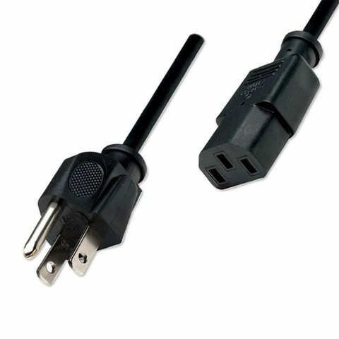 Cable de corriente Manhattan 300179 Negro