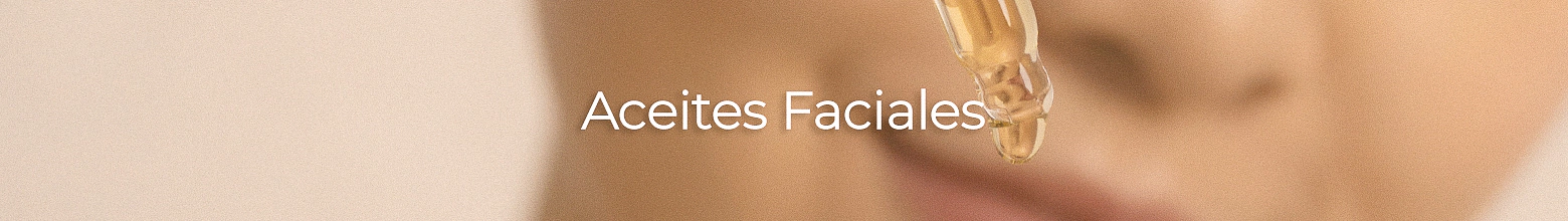 Banner de la categoría Aceites faciales