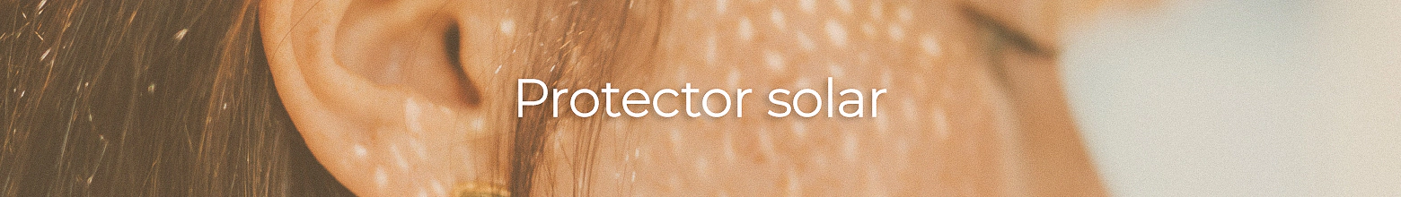 Banner de la categoría Protector solar