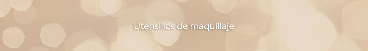 Banner de la categoría Utensilios de maquillaje