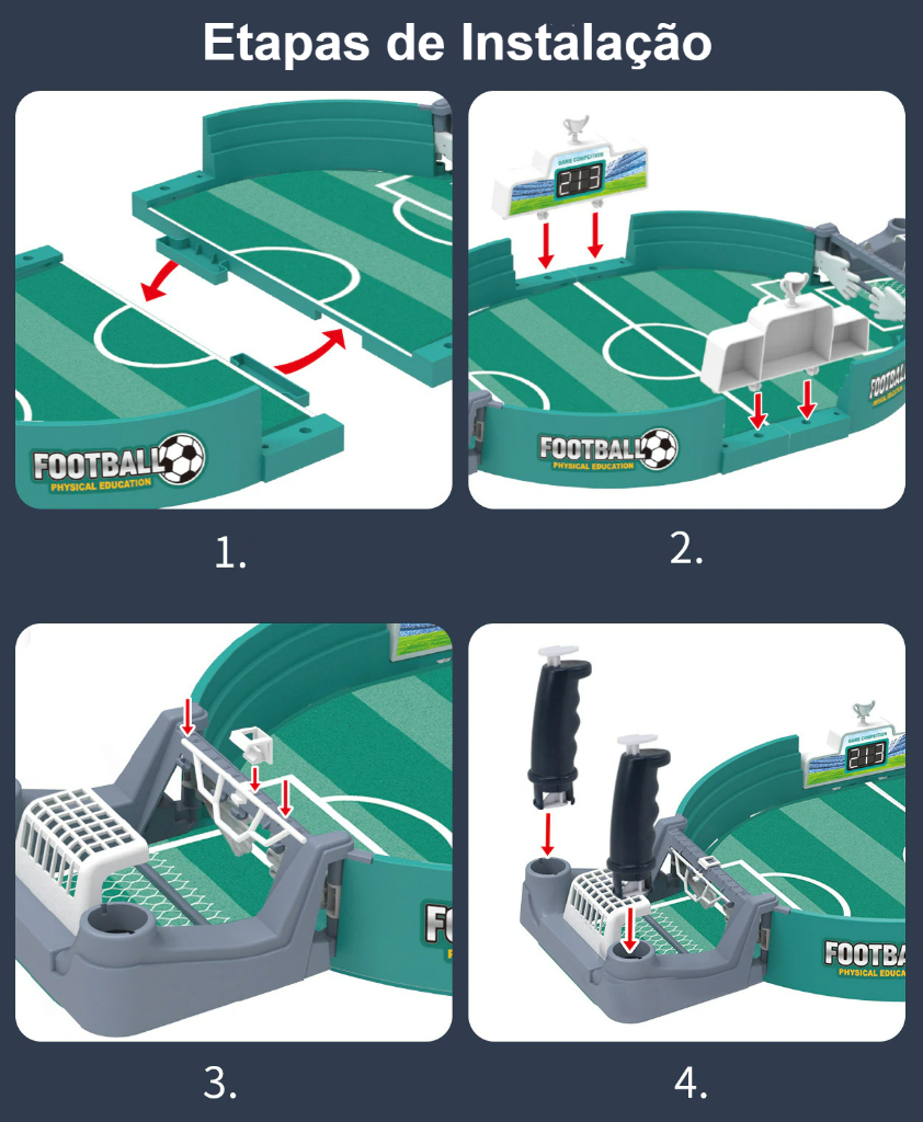 Jogo De Futebol De Mesa, Brinquedo Interativo Da Placa De Tabela