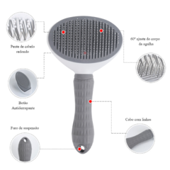 REMOVEDOR DE PÊLOS cão gato/ escova automático/ pente de agulha para filhote de cachorro/ beleza/ grooming /ferramenta pet /produto de alta qualidade /remoção do cabelo - WebShopp