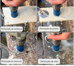 Imagem do Broca para mármore, granito, telha de tijolo, cerâmica, azulejo/ perfuração de concreto6mm-100mm